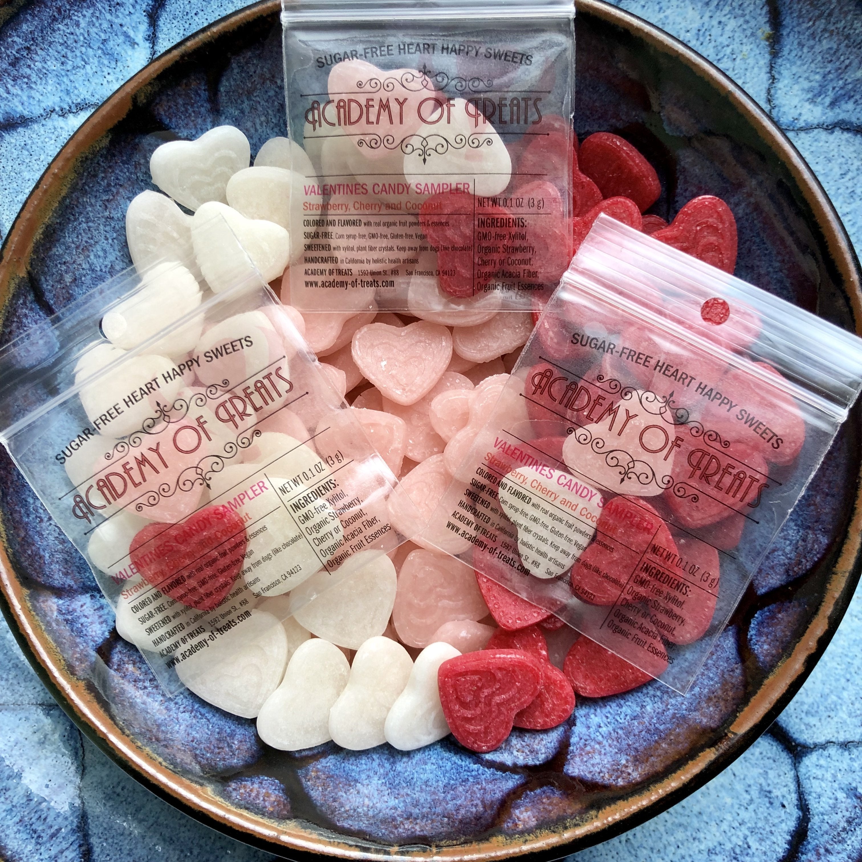 Sugar-Free Valentines Hearts
